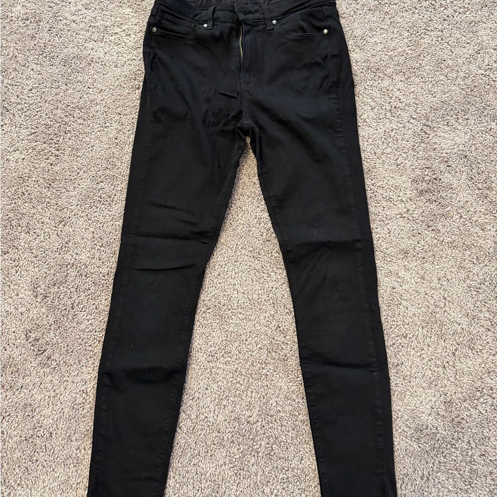PAIGE Women's Black Hoxton Ultra Skinny